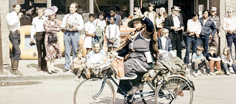 1973 July. Irene in the Golden-Days-Parade